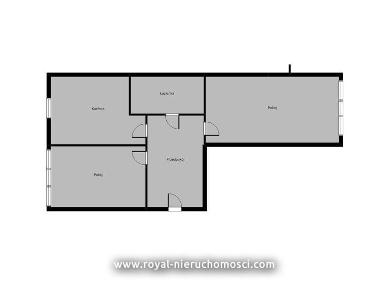 Zadbane 2 pokoje na parterze Os. Lechitów (12)