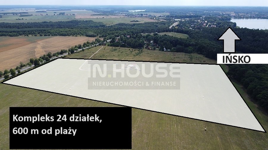 Unikatowe działki rolno-budowlane nad j. Ińsko (2)