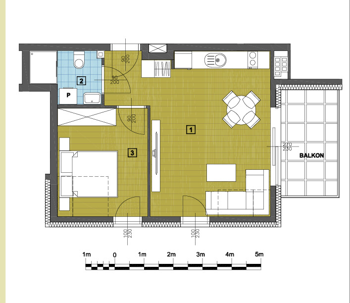 2 pokoje w  nadmorskiej miejscowości Miedzyzdroje (3)