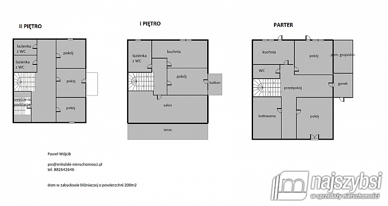 DOM W ZABUDOWIE BLIŹNIACZEJ  1,5km DO MORZA (8)
