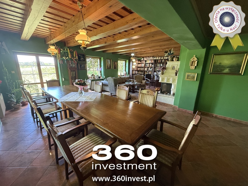 Dom 265m2, budynek gospodarczy 160m2, 1ha działki (4)