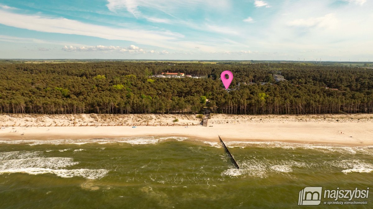 Pogorzelica - parter z tarasem, 50m od plaży (10)