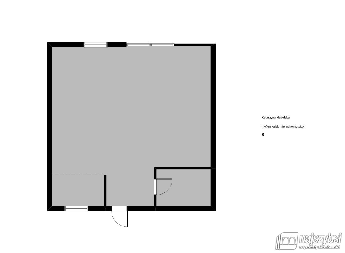 Pogorzelica - parter z tarasem, 50m od plaży (12)