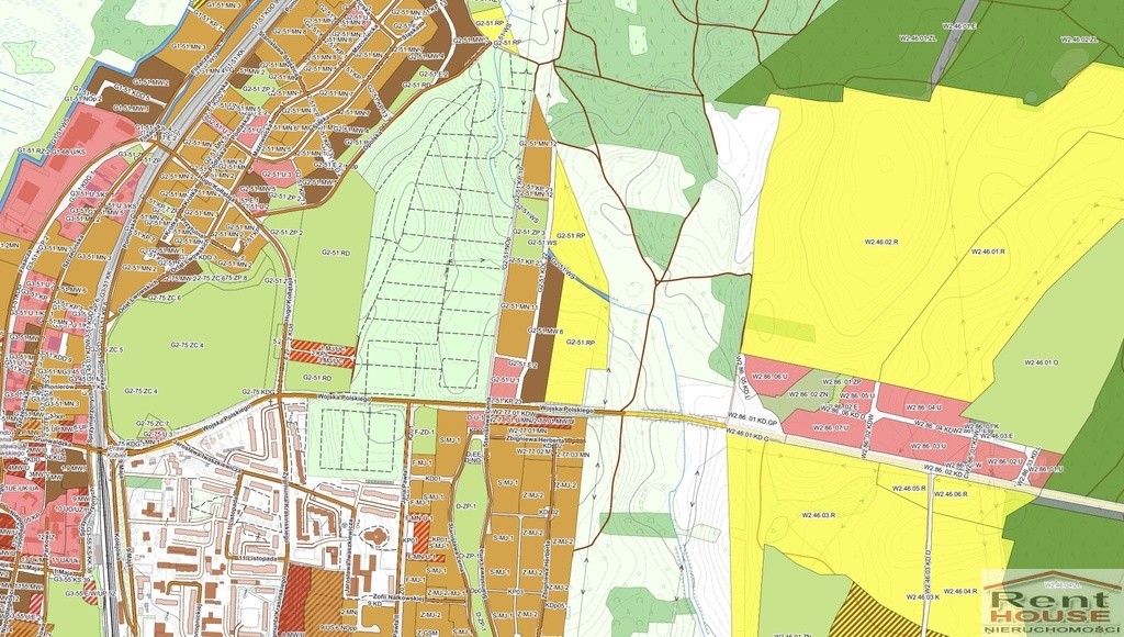 Działka budowlana z planem zagospodarowania (2)