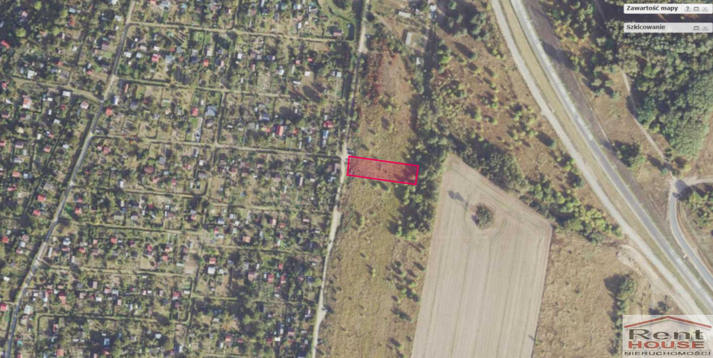 Działka budowlana z planem zagospodarowania (1)