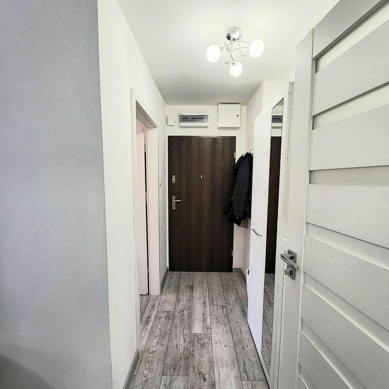 Przytulne 2 pokoje na parterze niskiego bloku. (8)