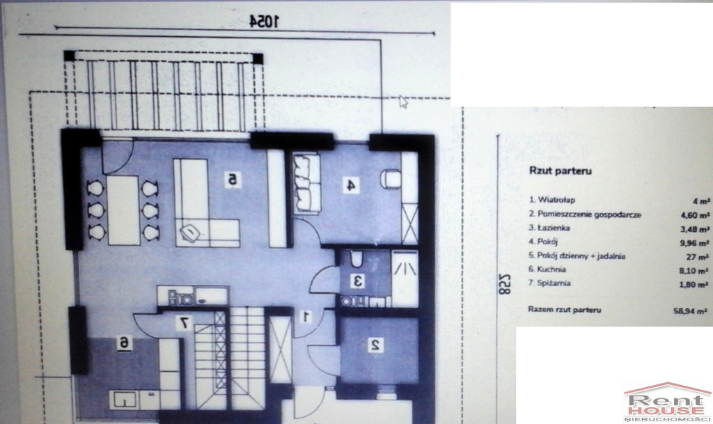 Dom wolnostojący, do wykończenia, Dołuje (5)