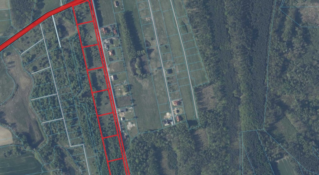 Sprzedam 8 działek budowlanych w Grabowie 45 zł/m2 (10)