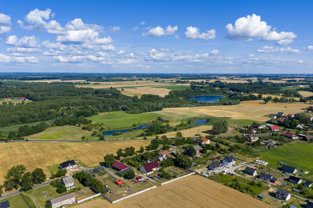 Sprzedam 8 działek budowlanych w Grabowie 45 zł/m2 (3)