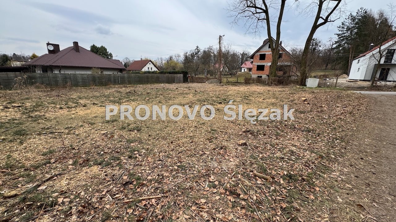 Działka budowlana 1065 m², Wilczyn k.Obornik Śl.,  (1)