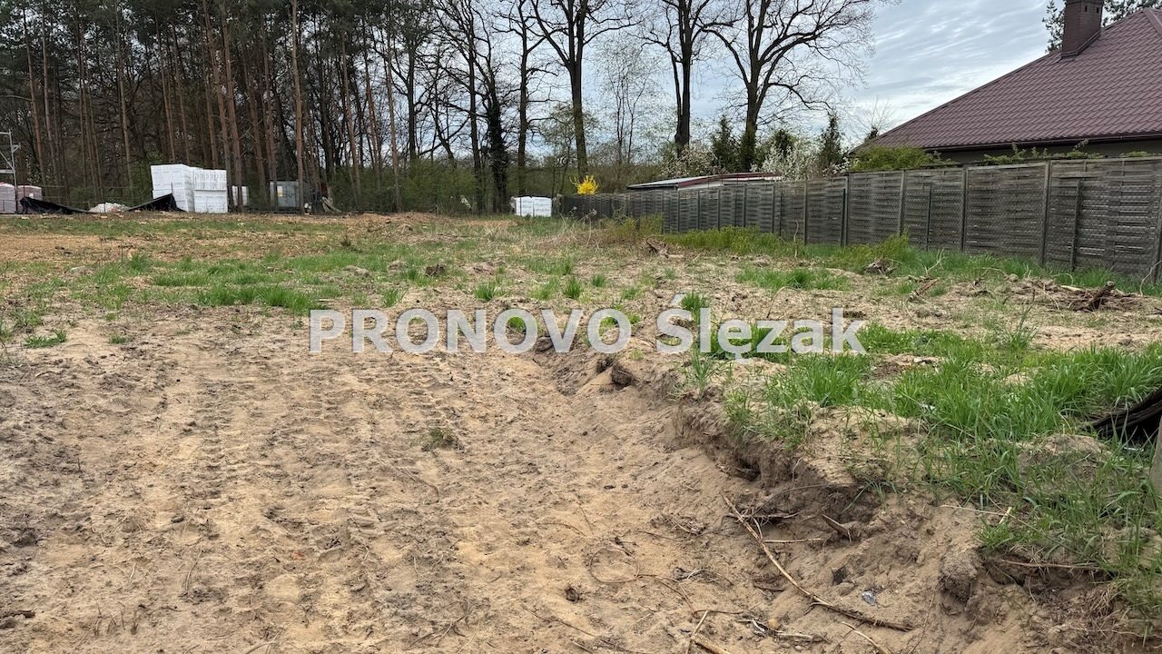 Działka budowlana 1065 m², Wilczyn k.Obornik Śl.,  (2)