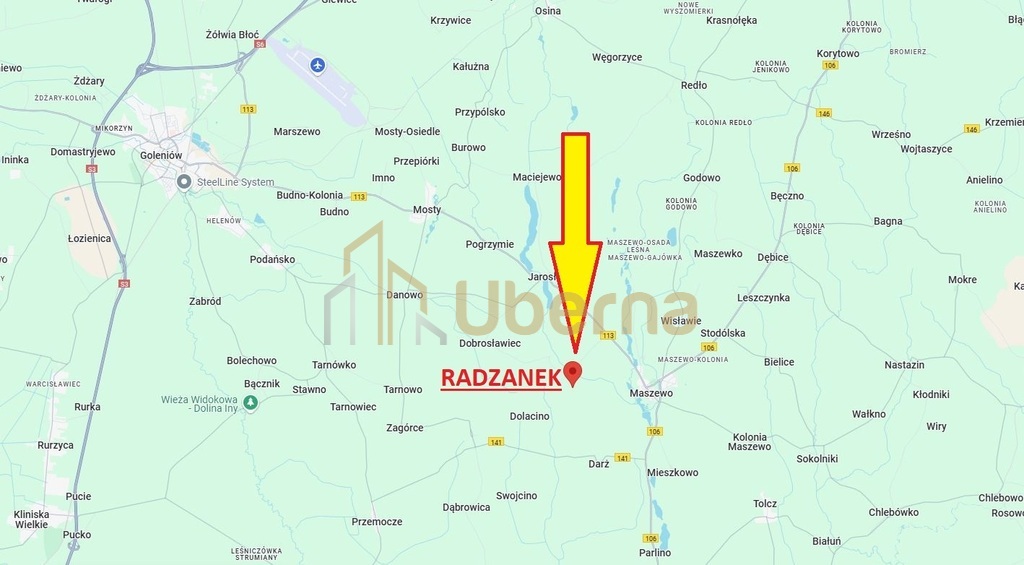 Działka z W.Zabudowy w Radzanku –Gm.Maszewo (3)