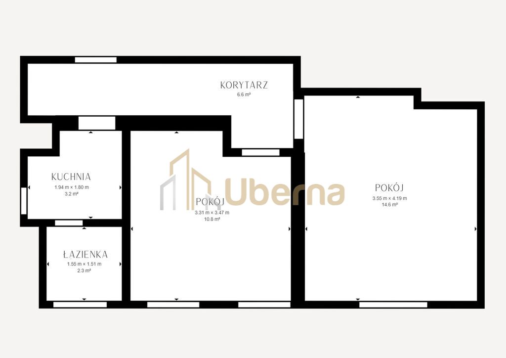 Gotowa Inwestycja w Centrum Szczecina, 2 pokoje. (11)