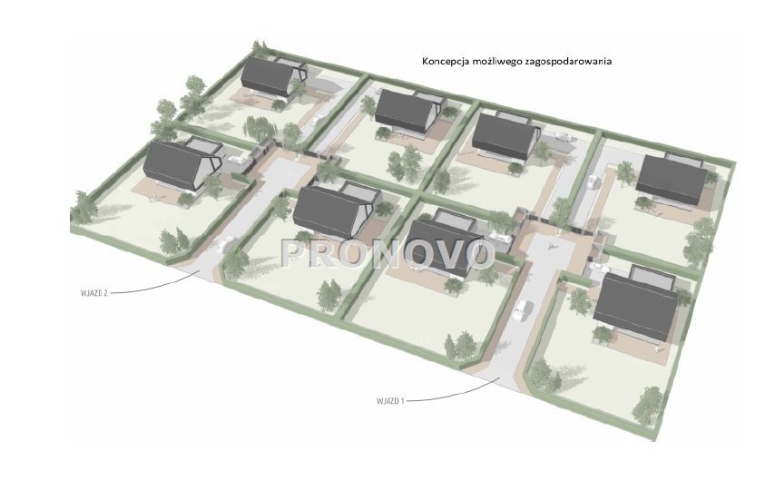 działka pod zabudowę Łęgi (1)