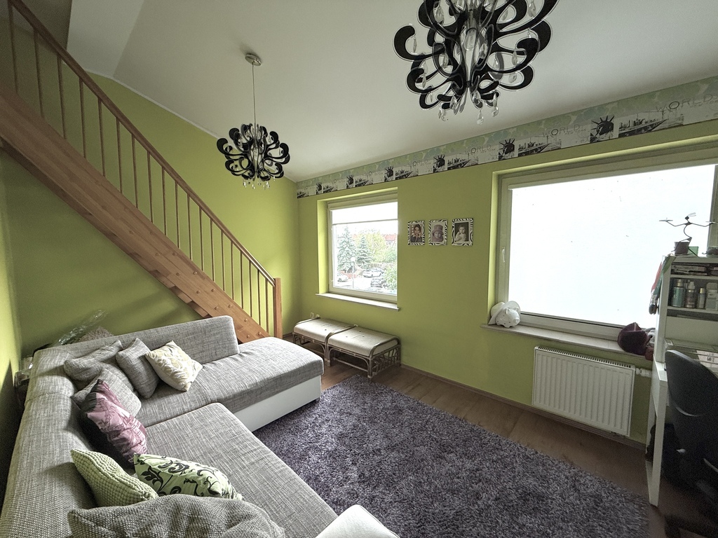 Dwupoziomowy apartament z 3 tarasami w Mierzynie (9)