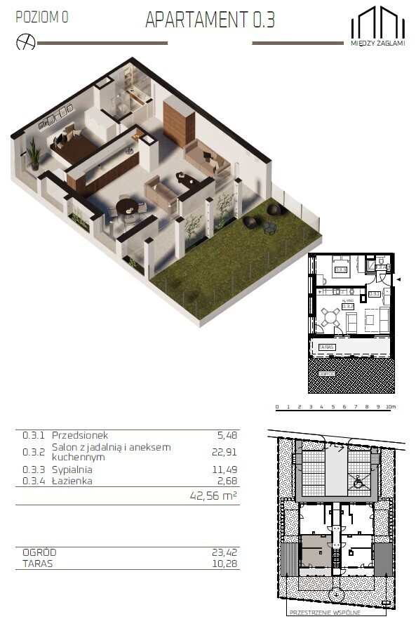 PROMOCJA na apartamenty  z ogródkiem -Niechorze! (14)