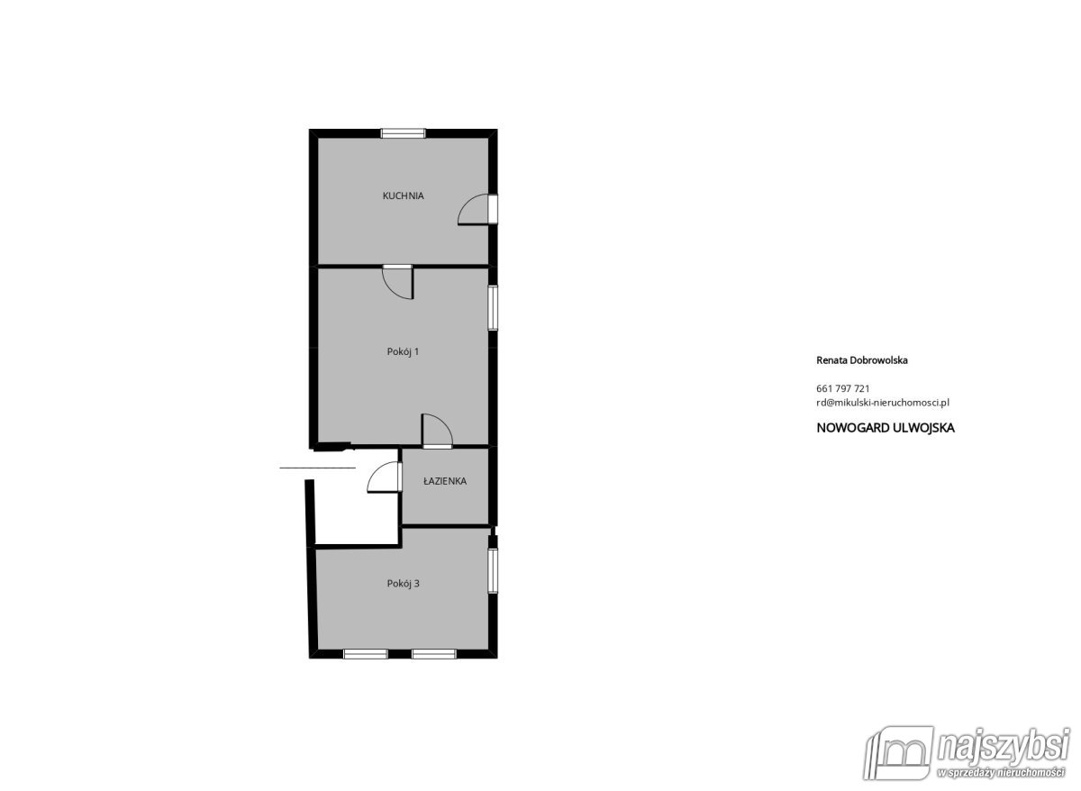 Nowogard-mieszkanie bezczynszowe na parterze 47 m2 (12)