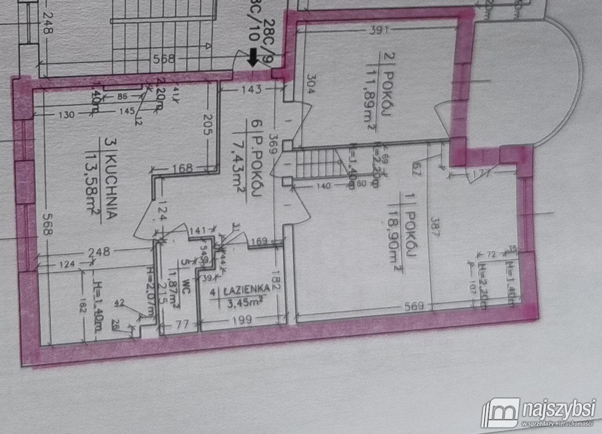 Kołobrzeg - dwupoziomowe mieszkanie w dobrej cenie (16)