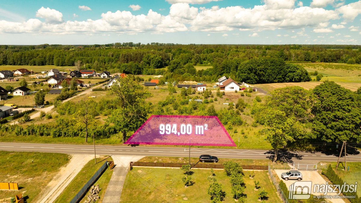 Budno/Goleniów - działka budowlana 994m²  (4)