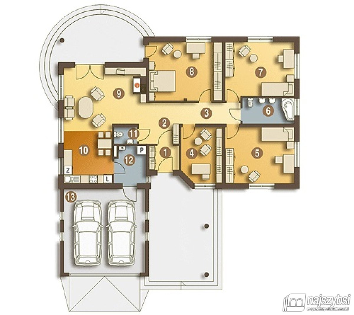 Goleniów/Podańsko - komfortowy dom w pobliżu miast (40)
