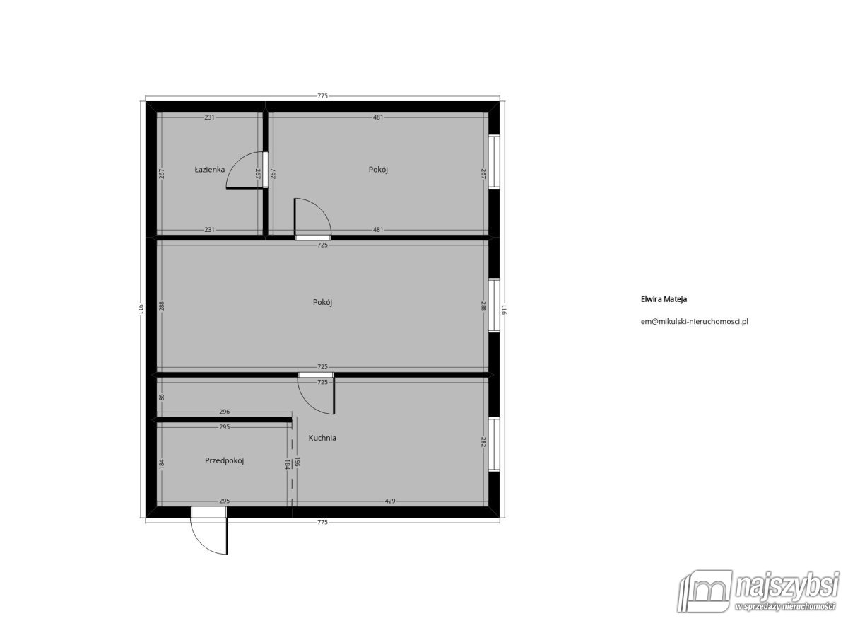 Dobra- bezczynszowe mieszkanie na I piętrze (2)