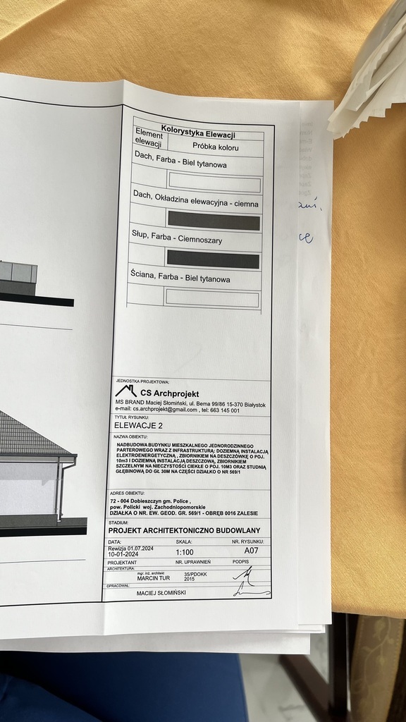 Działka budowlana z projektem w Dobieszczynie (7)