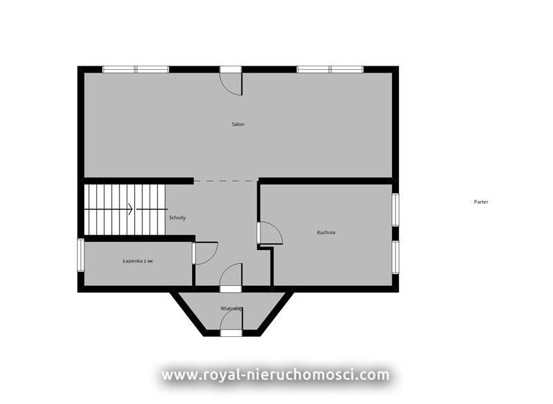 Dom wolnostojący, działka 1008m2, Strzeżenice (4)