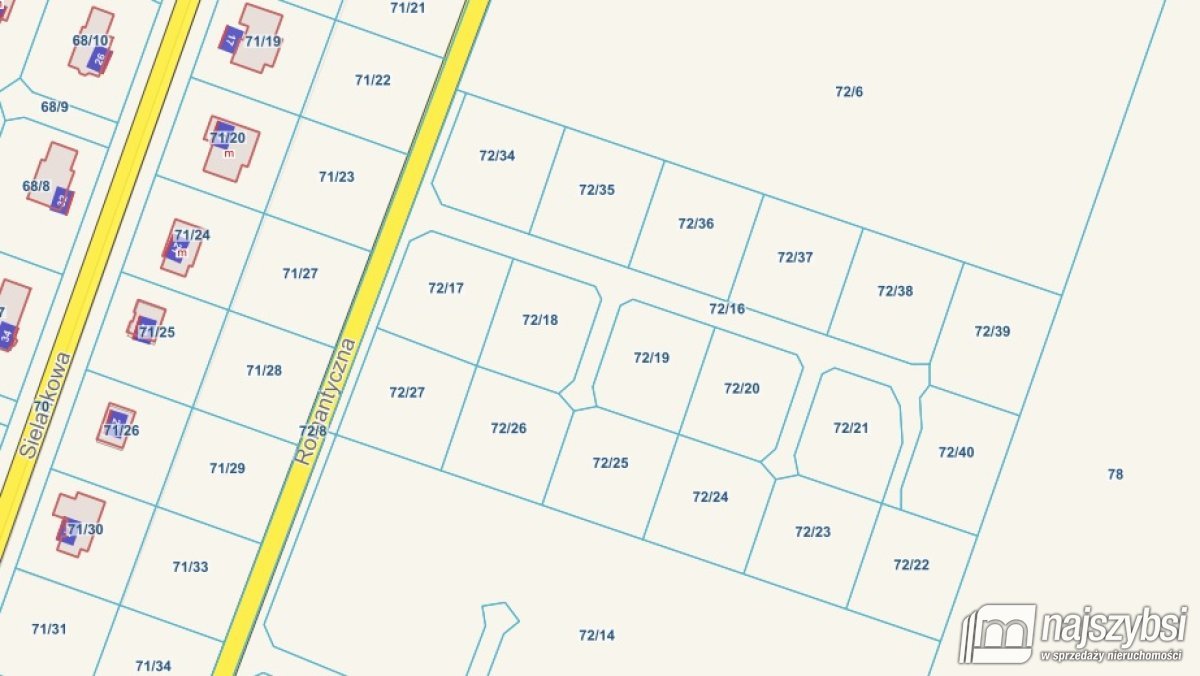 Goleniów/Białuń - kompleks działek przy ul. Romant (2)