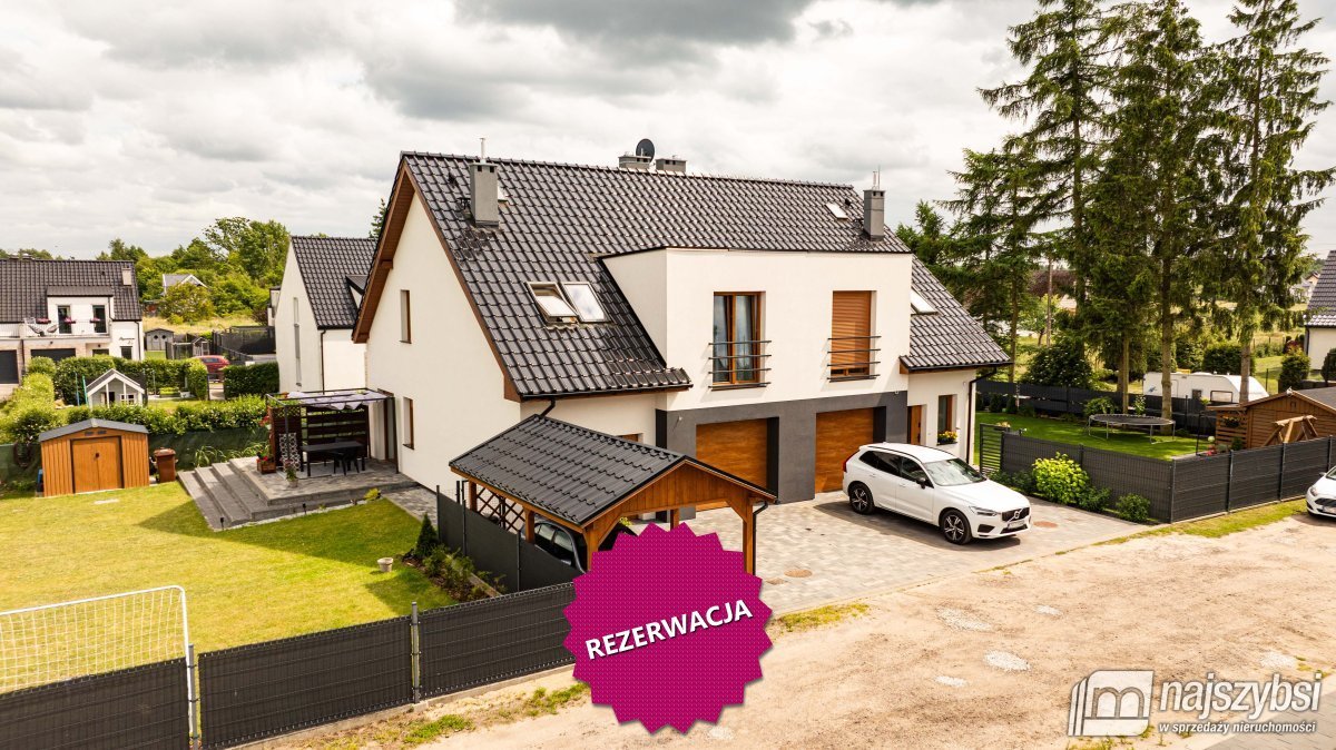 Białuń/Goleniów - bliźniak 126m2 z garażem - REZER (1)