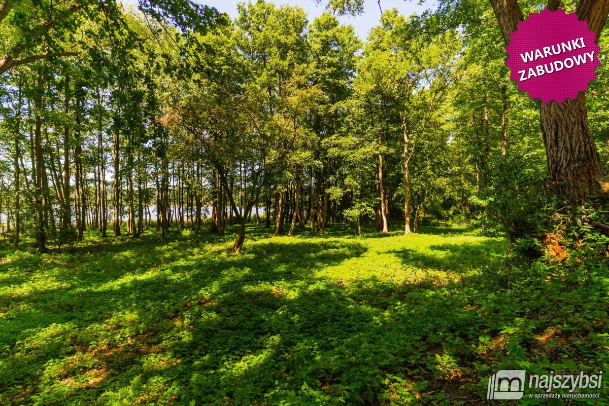 Domysłów -działka z linią brzegową 53m z WZ (1)