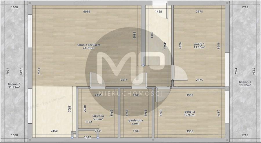 Mieszkanie, 3 pok., 77 m2, Szczecin Gumieńce (22)