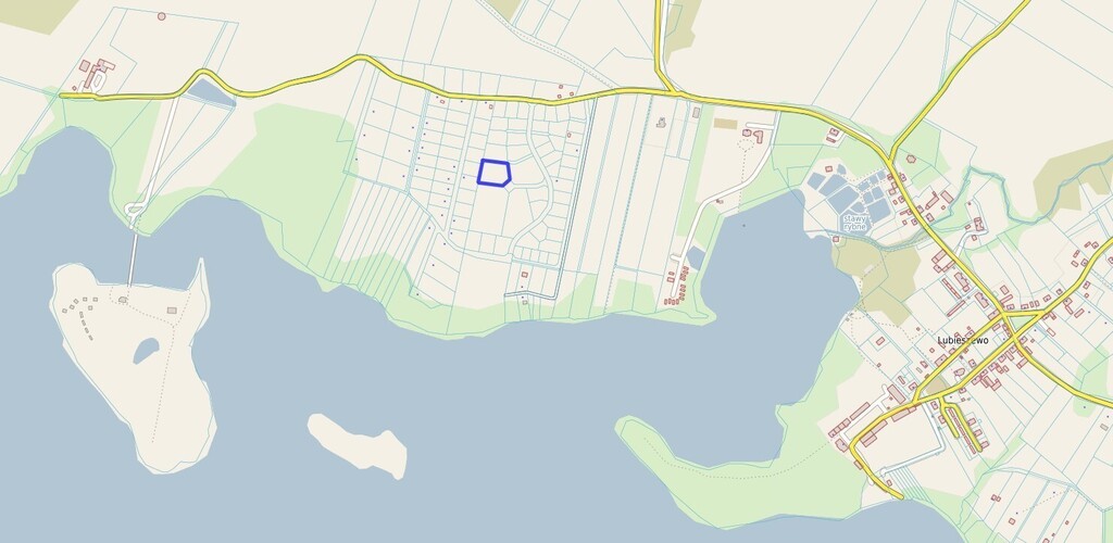 Piękna działka z dojściem do Jeziora Lubie. (8)