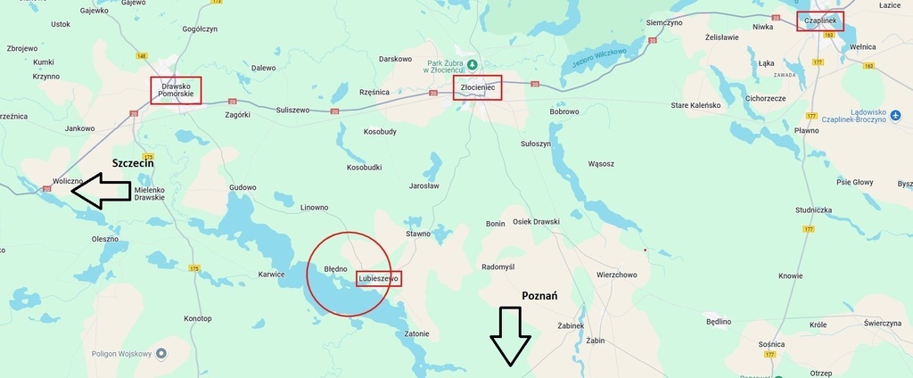 Piękna działka z dojściem do Jeziora Lubie. (24)