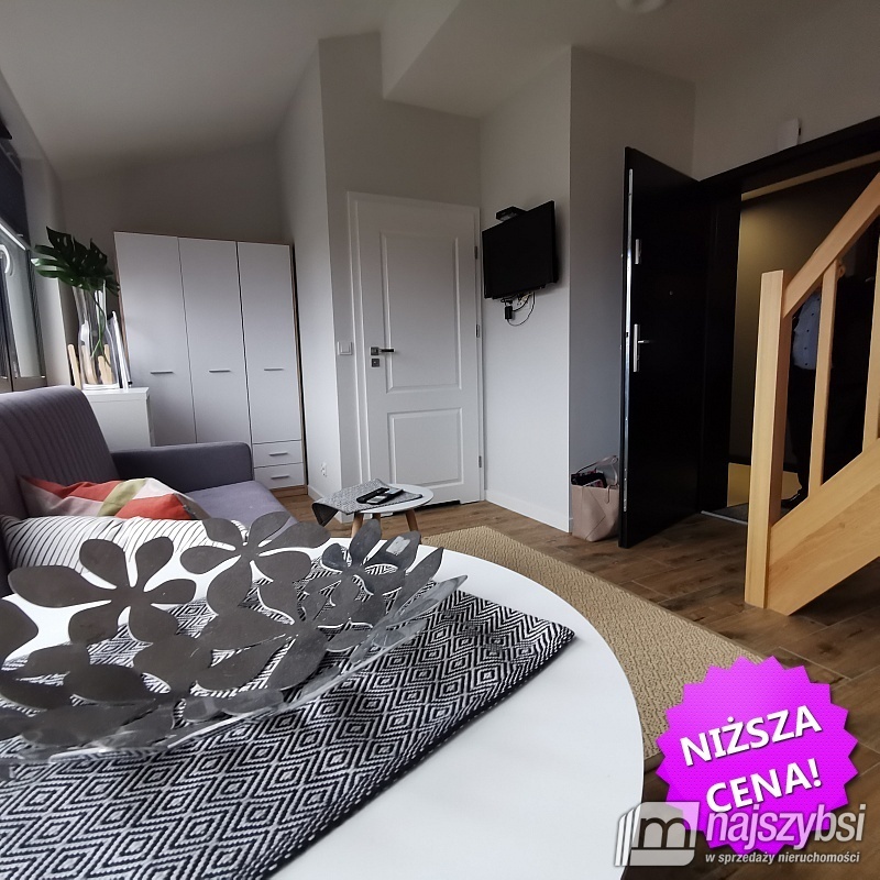 Apartament w Kołobrzegu z antresolą 26 m2 (1)