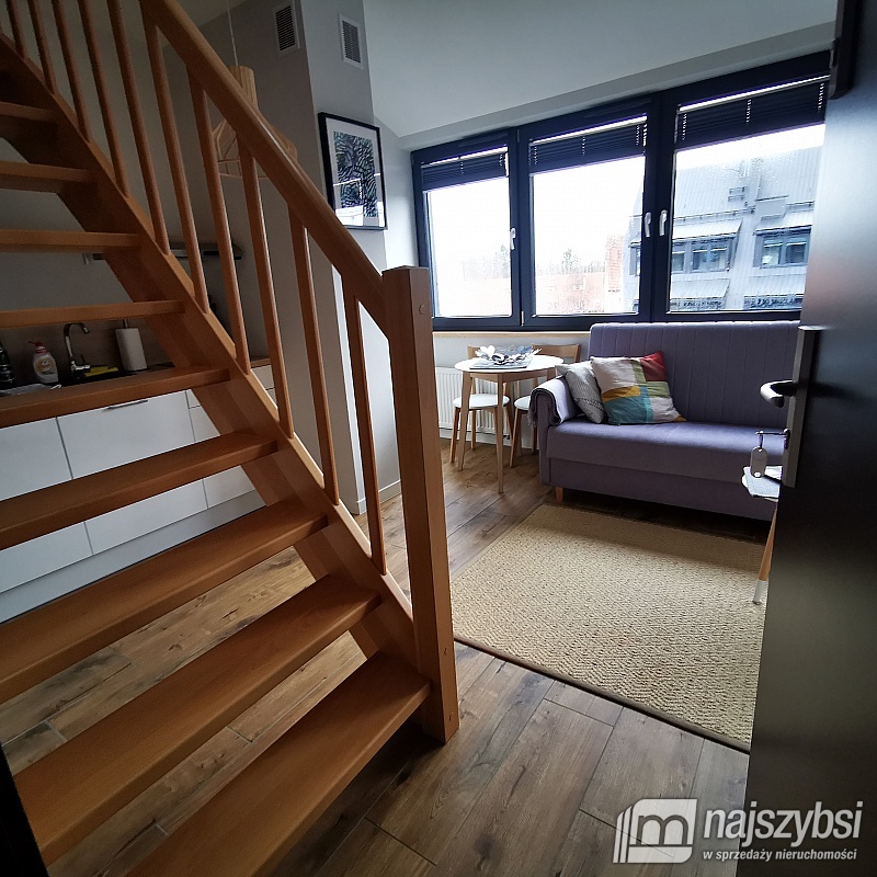 Apartament w Kołobrzegu z antresolą 26 m2 (16)