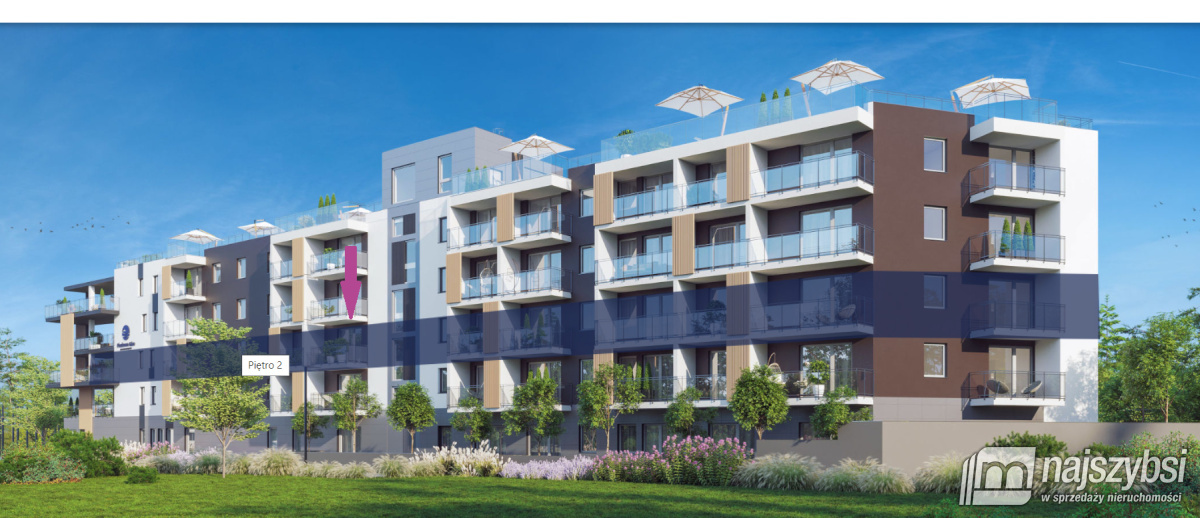 APARTAMENT 2POK. MIĘDZYZDROJE 800m OD MORZA (7)