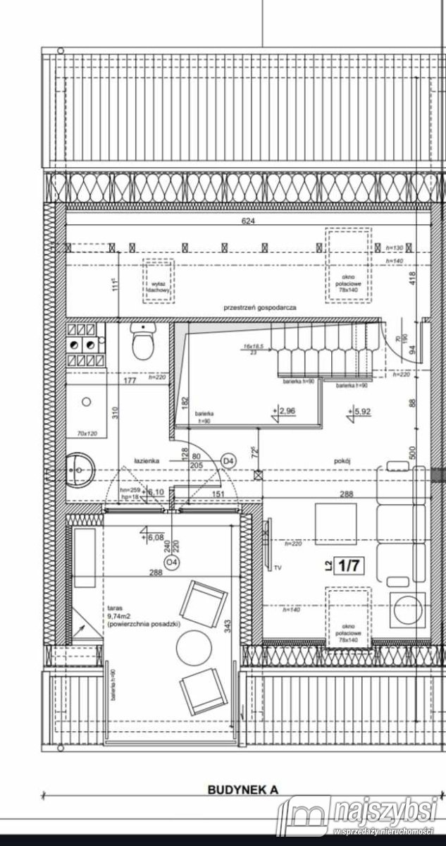 Świetne dwupoziomowe mieszkanie w Osowie. (20)