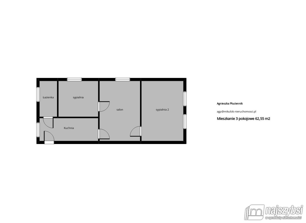 Płoty- Mieszkanie 3 pok z garażem  (20)