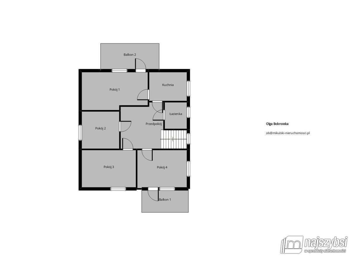 Szczecin - piętro domu, ul. Okulickiego, Gumieńce (26)