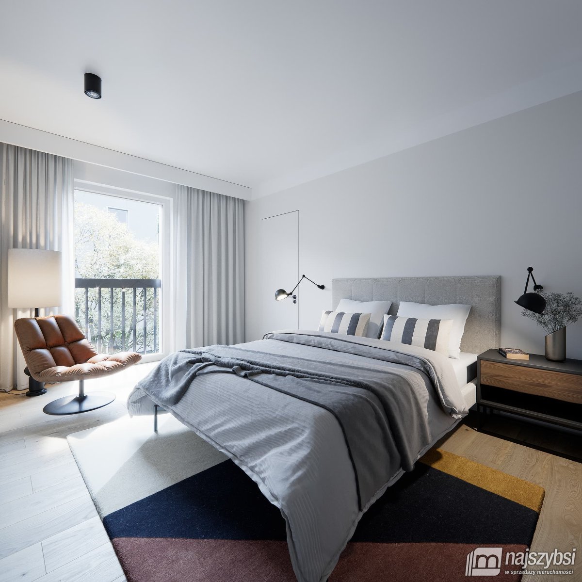 Warszewo - apartament 3 pokojowy z dwoma balkonami (7)