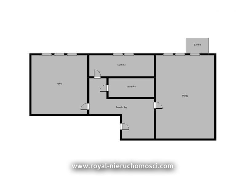 Mieszkanie 2 pok., balkon, 3 piętro na Przylesiu! (14)