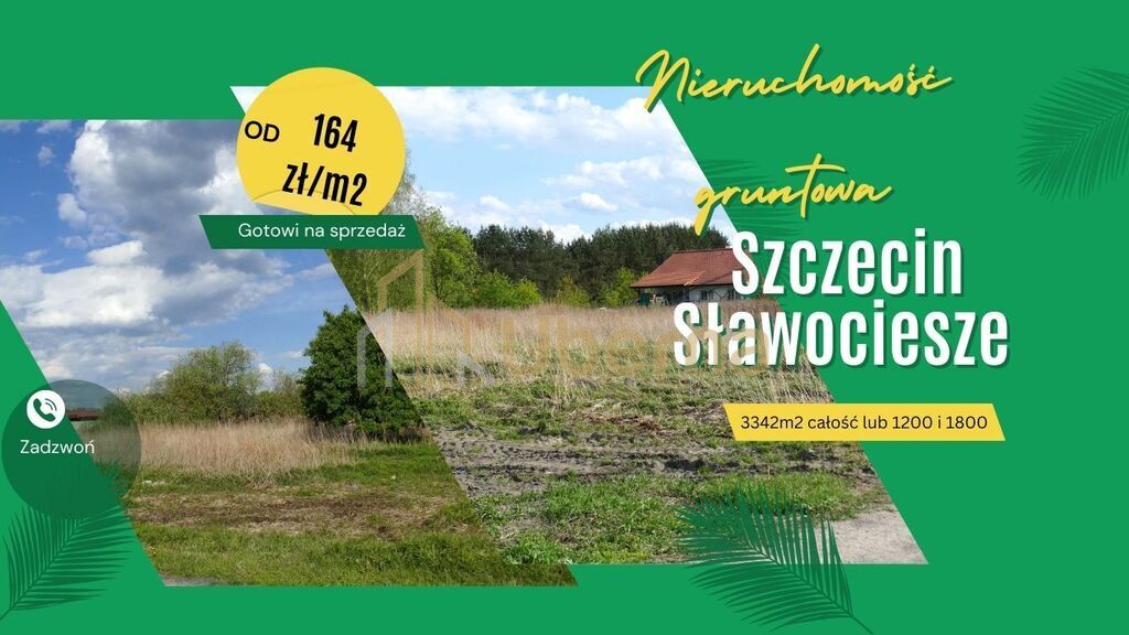 Szczecin Wielgowo Sławociesze działka sprzedaż (1)