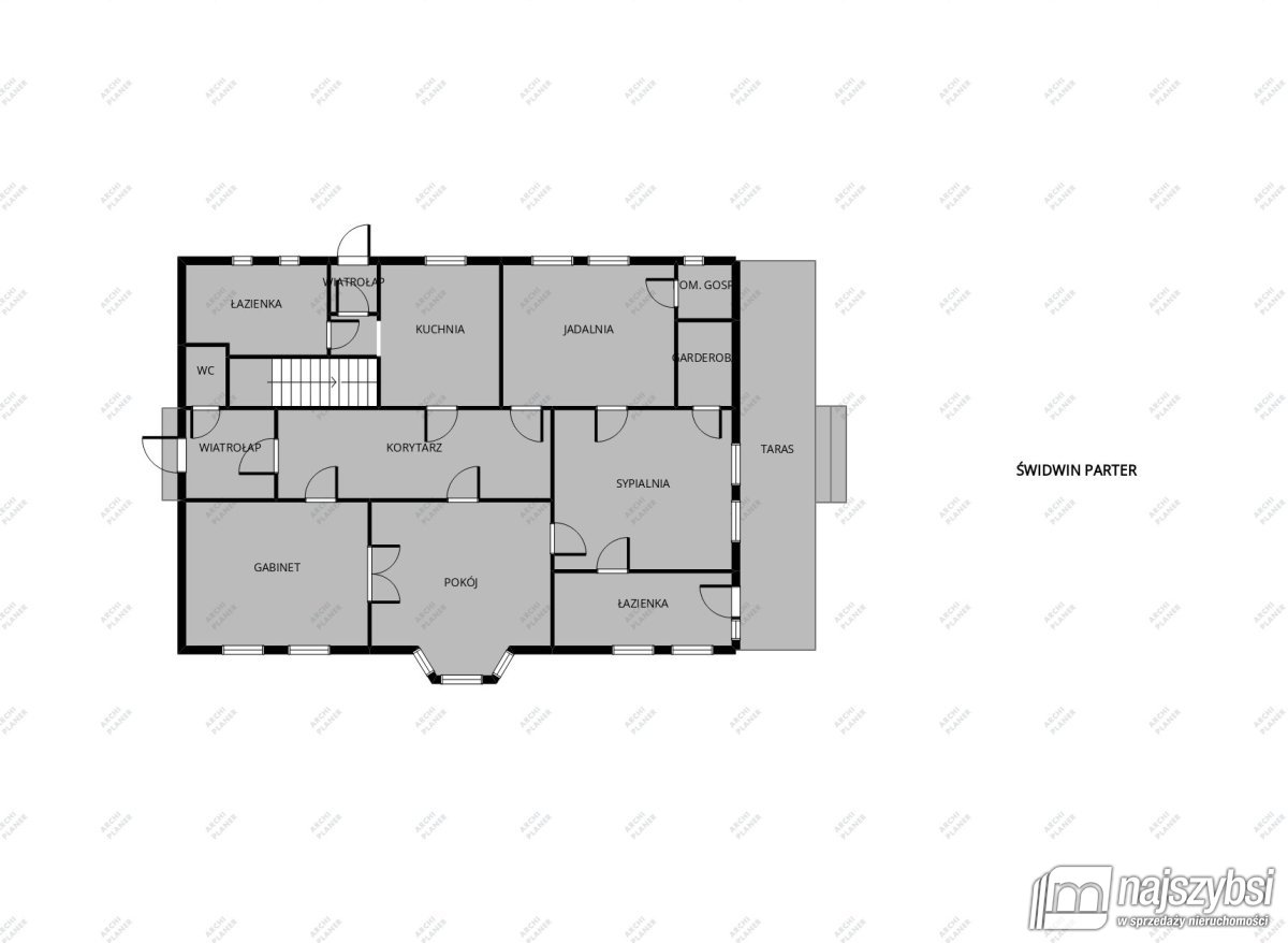 Świdwin- piękna willa w centrum miasta (40)