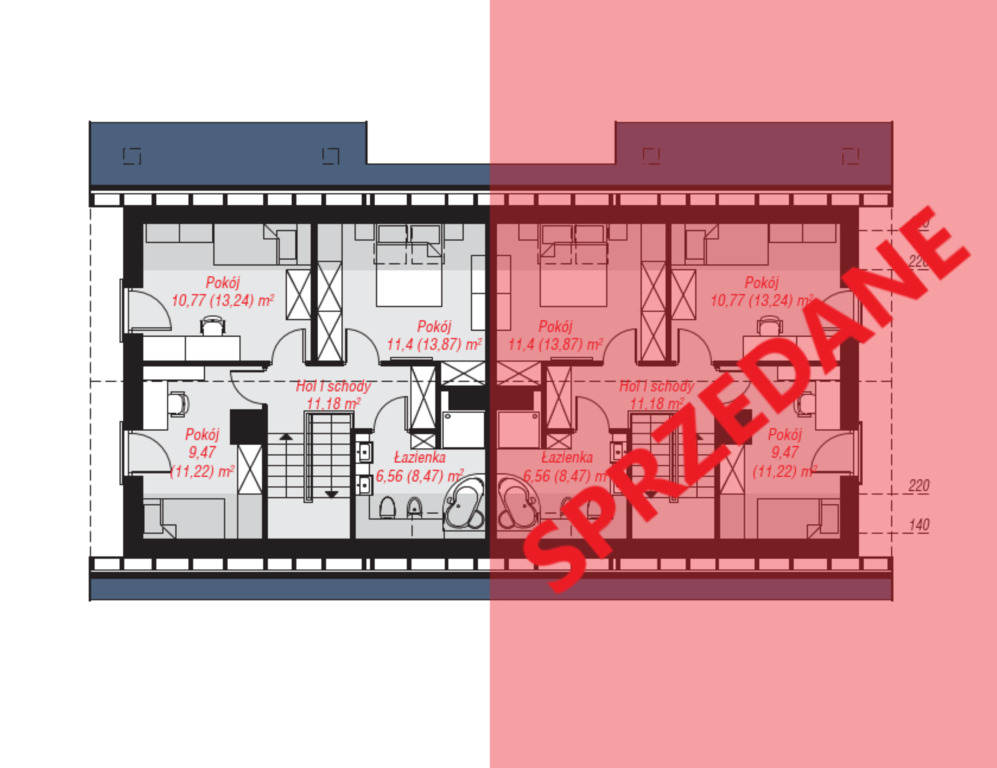 >> Wolna Połowa Bliźniaka! 113m2 >>działka 500m2 (7)