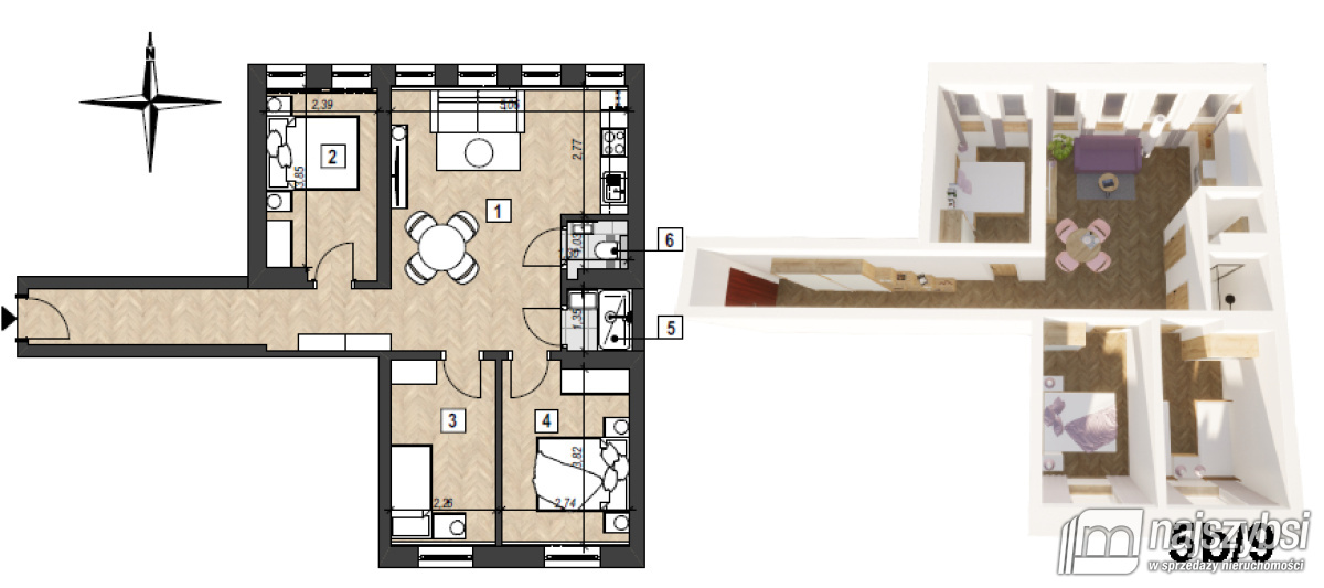 Świnoujście - Plac Wolności - apartamenty (24)