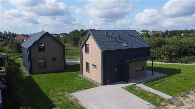 Dom wolnostojący - Nowe Bielice, nowoczesny design (11)