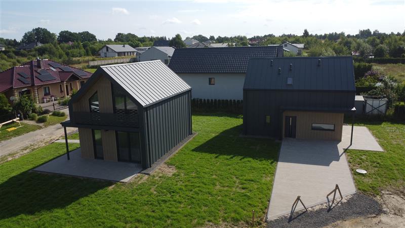 Dom wolnostojący - Nowe Bielice, nowoczesny design (12)