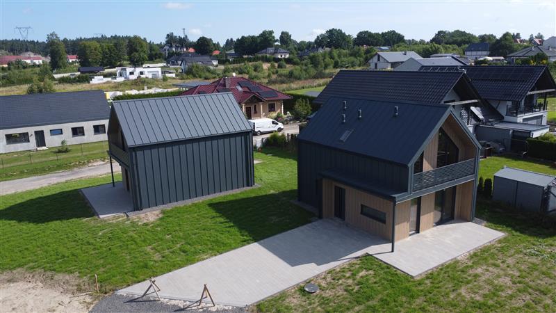 Dom wolnostojący - Nowe Bielice, nowoczesny design (13)