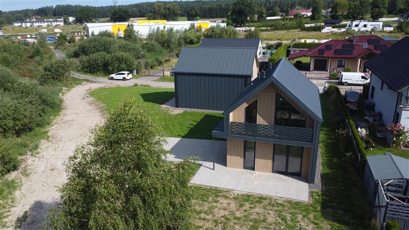 Dom wolnostojący - Nowe Bielice, nowoczesny design (14)