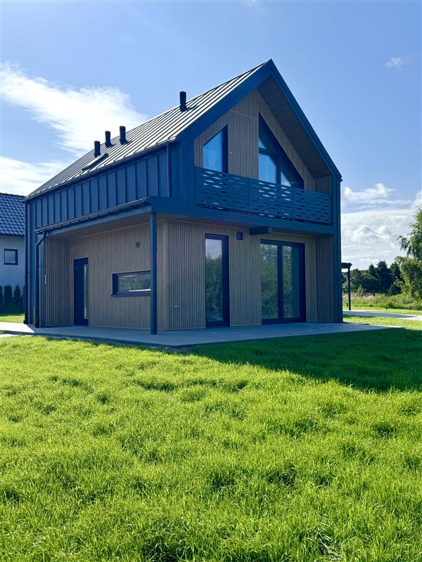 Dom wolnostojący - Nowe Bielice, nowoczesny design (2)